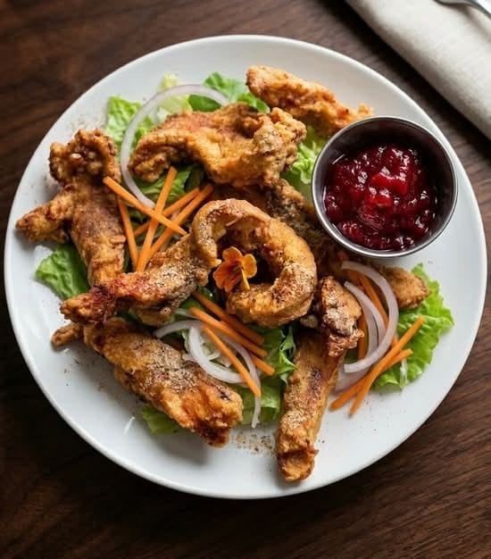 Amritsari Salmon Pakora.