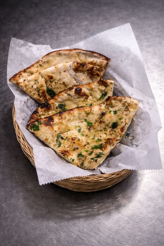 Chili Garlic Naan.