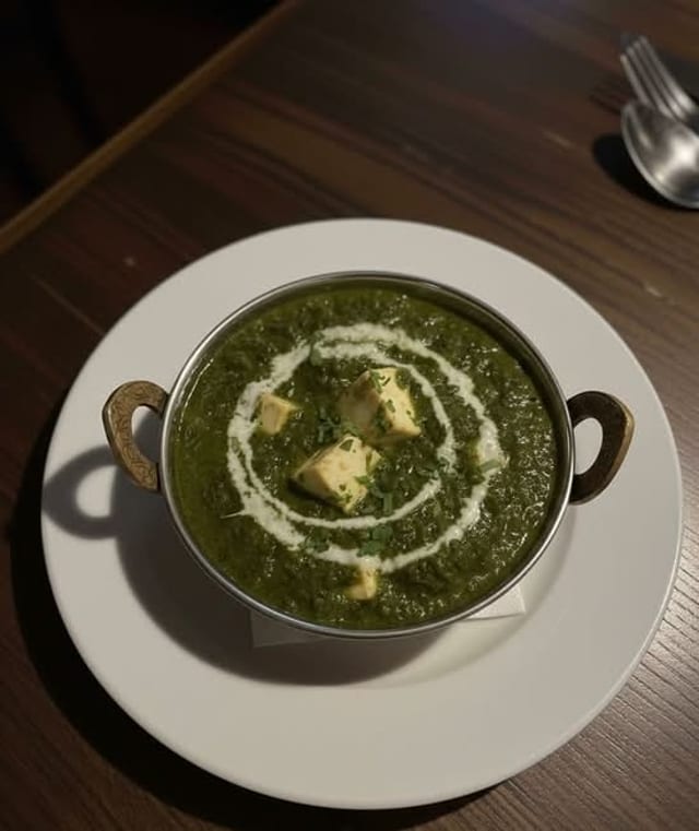 Palak Paneer.