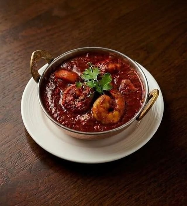 Shrimp Vindaloo.