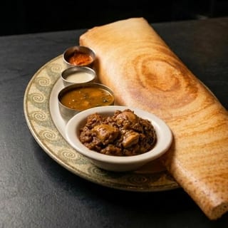 Chettinadu Chicken Dosa