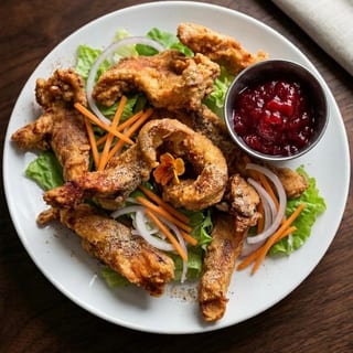 Salmon Pakora