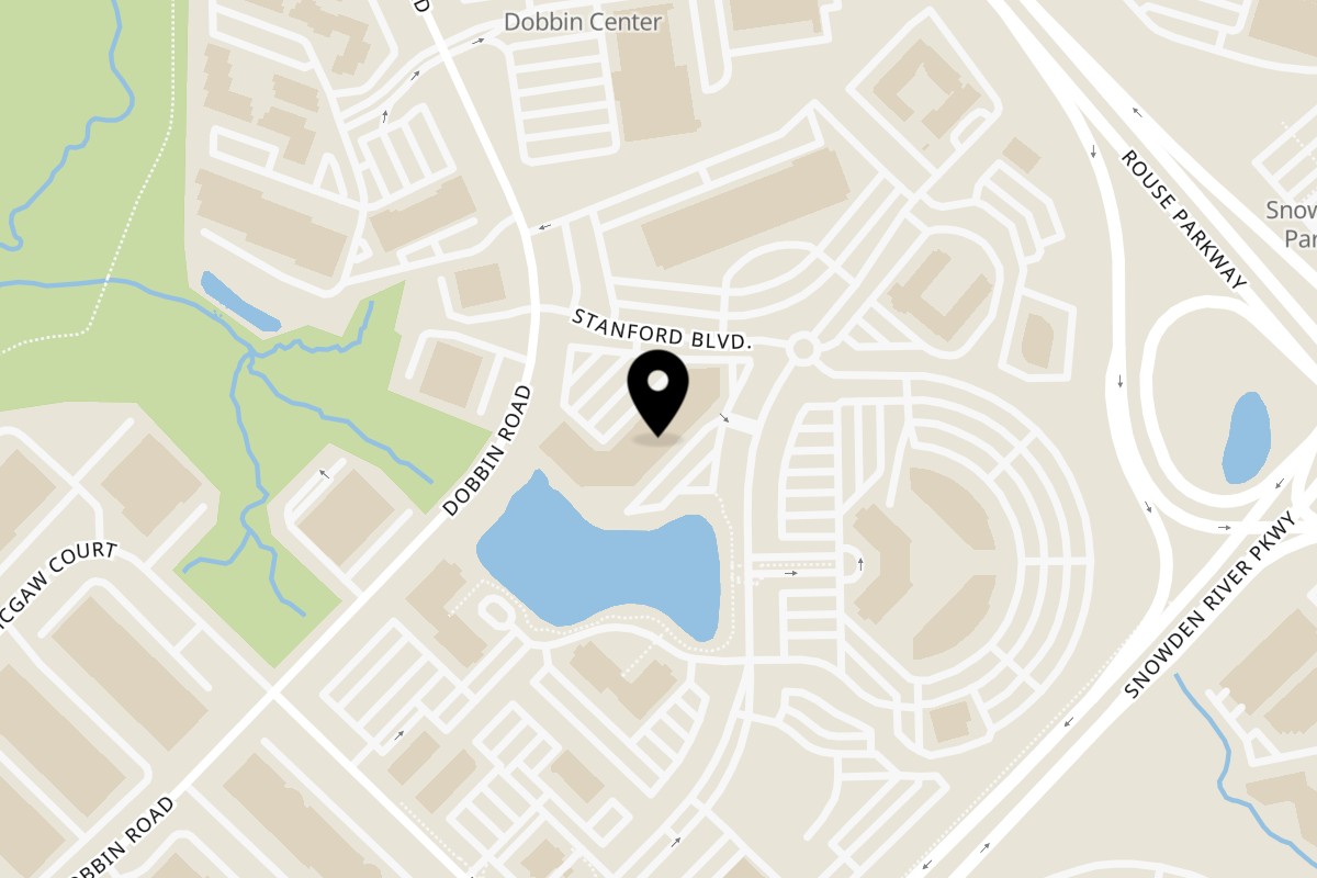 Map showing the location of Mango Grove on 8865 Stanford Blvd UNIT 107 in Columbia